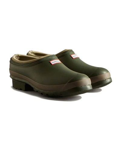 Hunter Mens Gardener Neoprene Lined Clogs