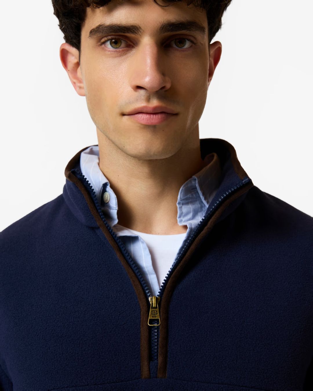 Hunter Originals Microfleece 1/4 Zip Long Sleeve Top