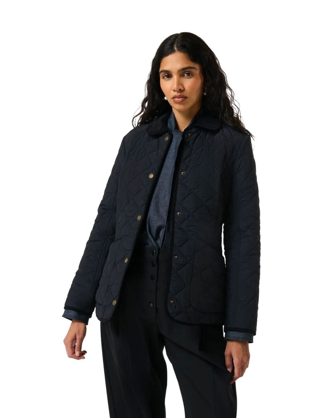 Hunter Originals Womens Fitted Quilted Jacket