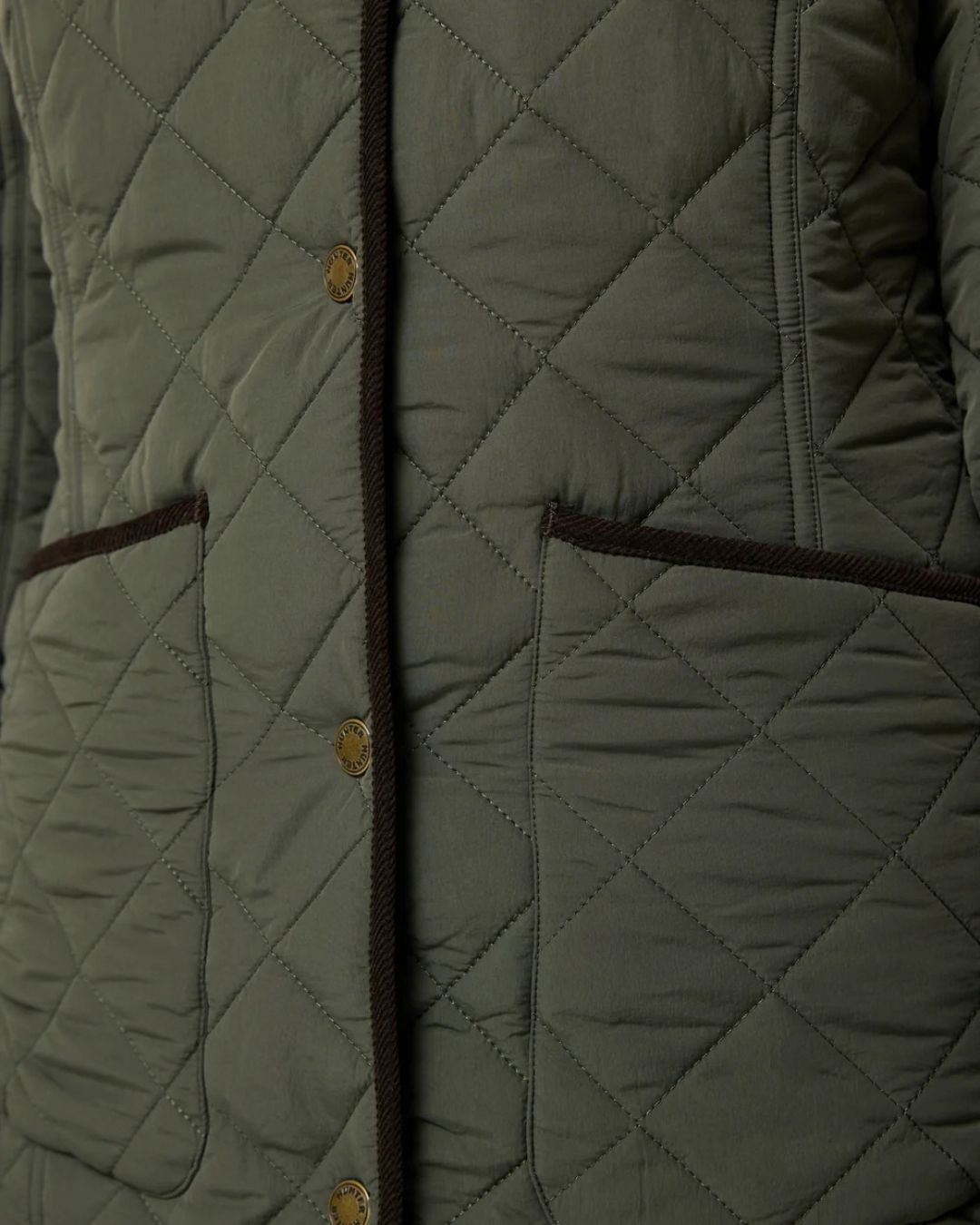 Hunter Originals Womens Fitted Quilted Jacket