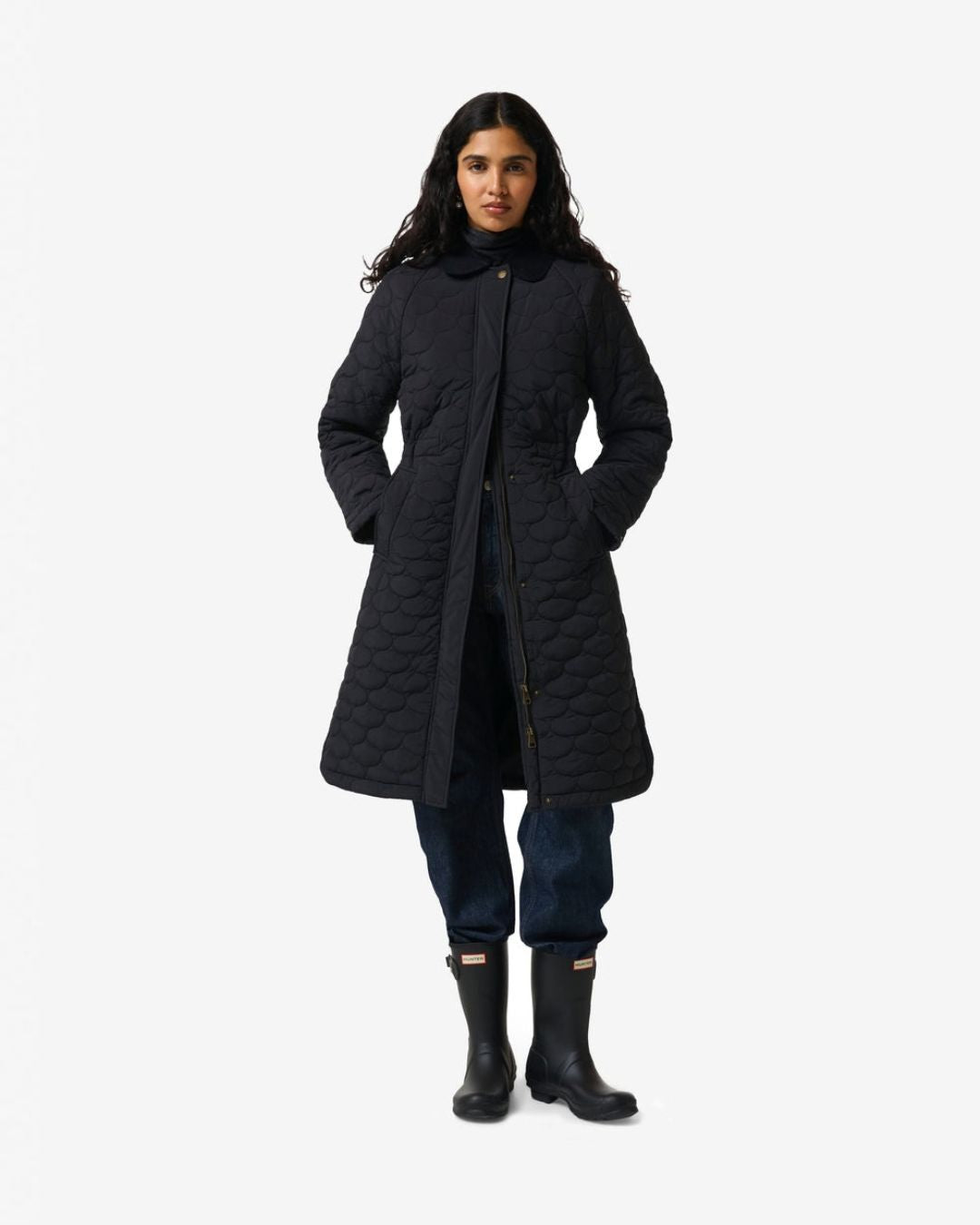 Hunter Somerset Womens Quilted Overcoat