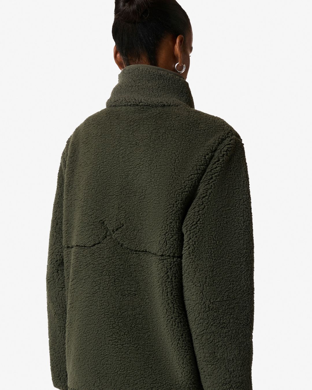 Hunter Tiorga 1/4 Zip Borg Fleece Top