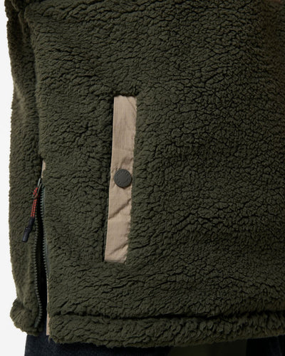 Hunter Tiorga 1/4 Zip Borg Fleece Top