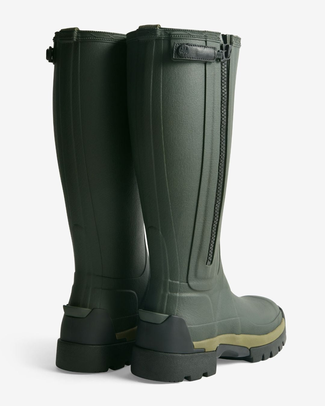 Hunter Womens Balmoral Tall Zip Up Neoprene Lined Tech Sole Boots