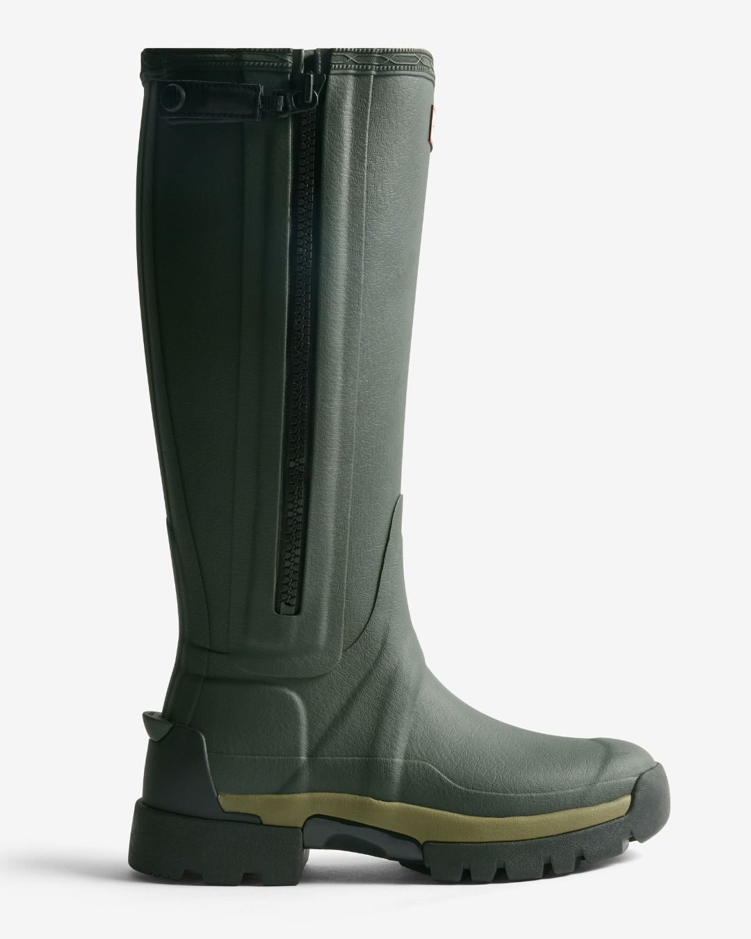 Hunter Womens Balmoral Tall Zip Up Neoprene Lined Tech Sole Boots