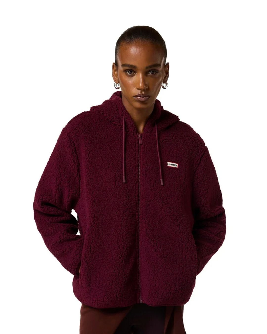 Hunter Womens Bonelle Borg Fleece Jacket