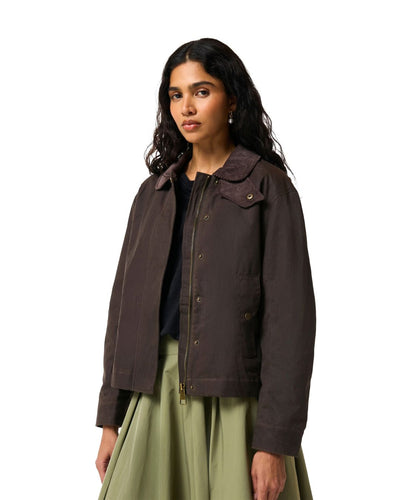 Hunter Womens Leith Waxed Jacket
