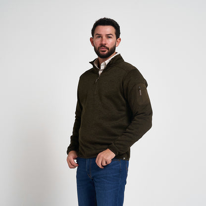 Jack Pyke Melange Quarter Zip Fleece