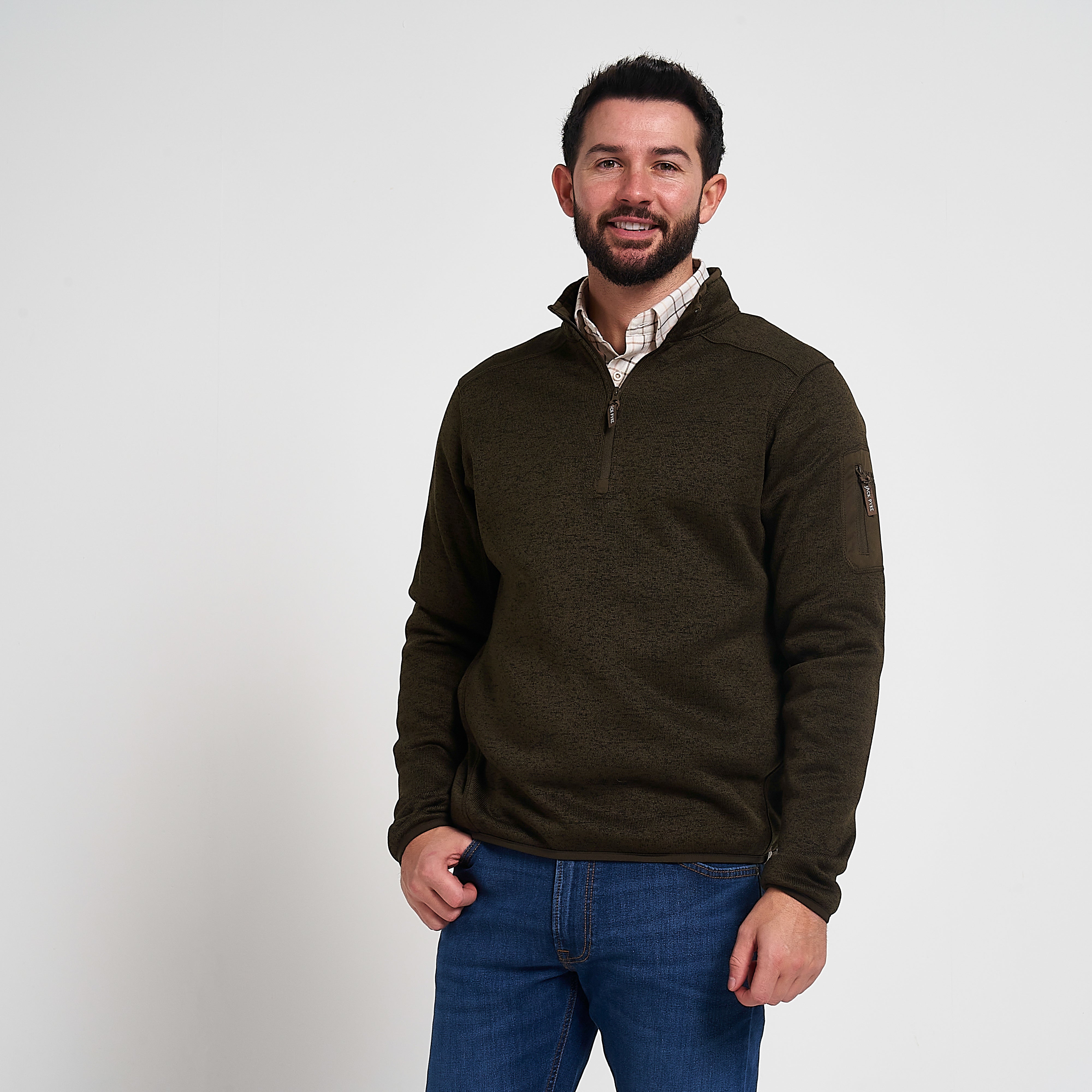 Jack Pyke Melange Quarter Zip Fleece