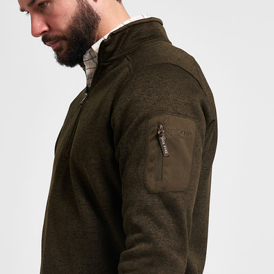 Jack Pyke Melange Quarter Zip Fleece