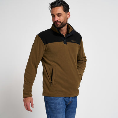 Jack Pyke Snap Neck Fleece Top