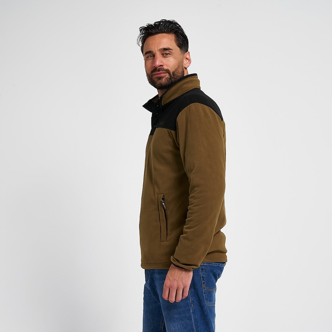 Jack Pyke Snap Neck Fleece Top
