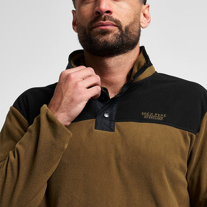 Jack Pyke Snap Neck Fleece Top