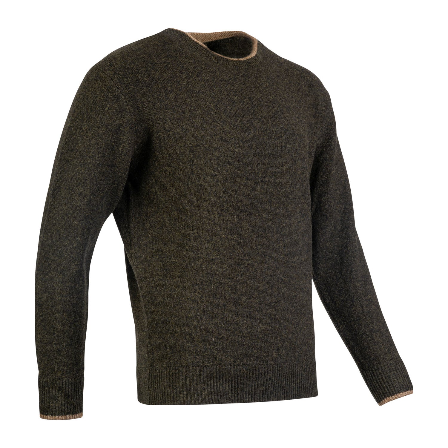 Jack Pyke Ashcombe 100% Lambswool Crewknit Pullover
