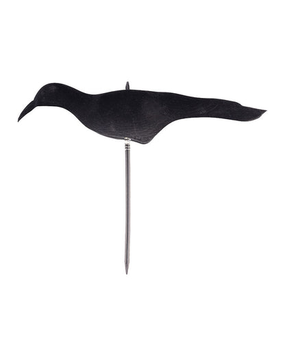 Jack Pyke Flocked Crow Shell Decoy