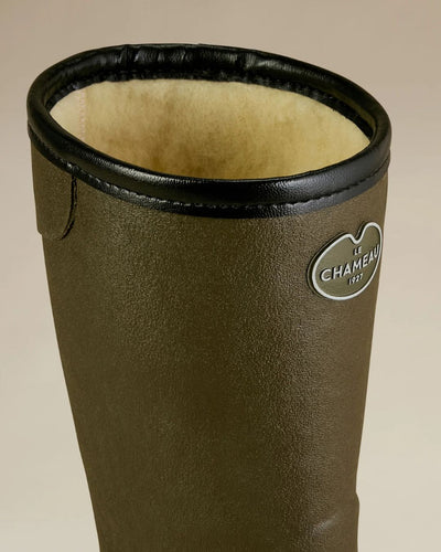 Le Chameau Women's Giverny Wool Lined Ankle Boot