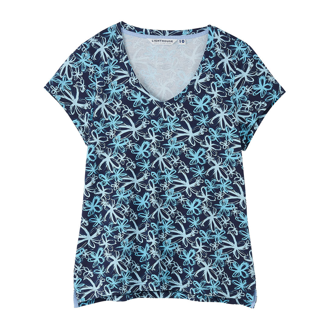 Lighthouse Ladies Ariana Short Sleeve T-Shirt