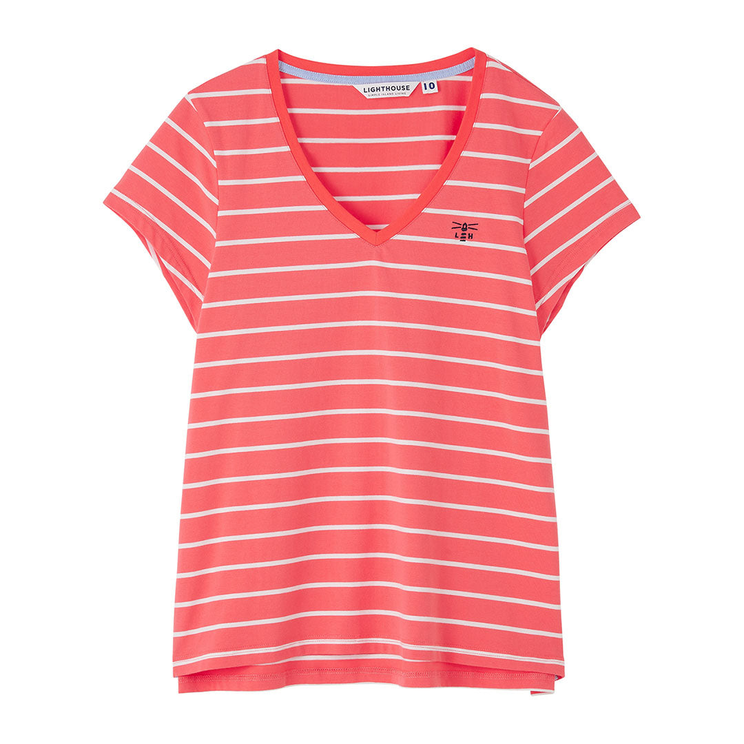 Lighthouse Ladies Ariana Short Sleeve T-Shirt
