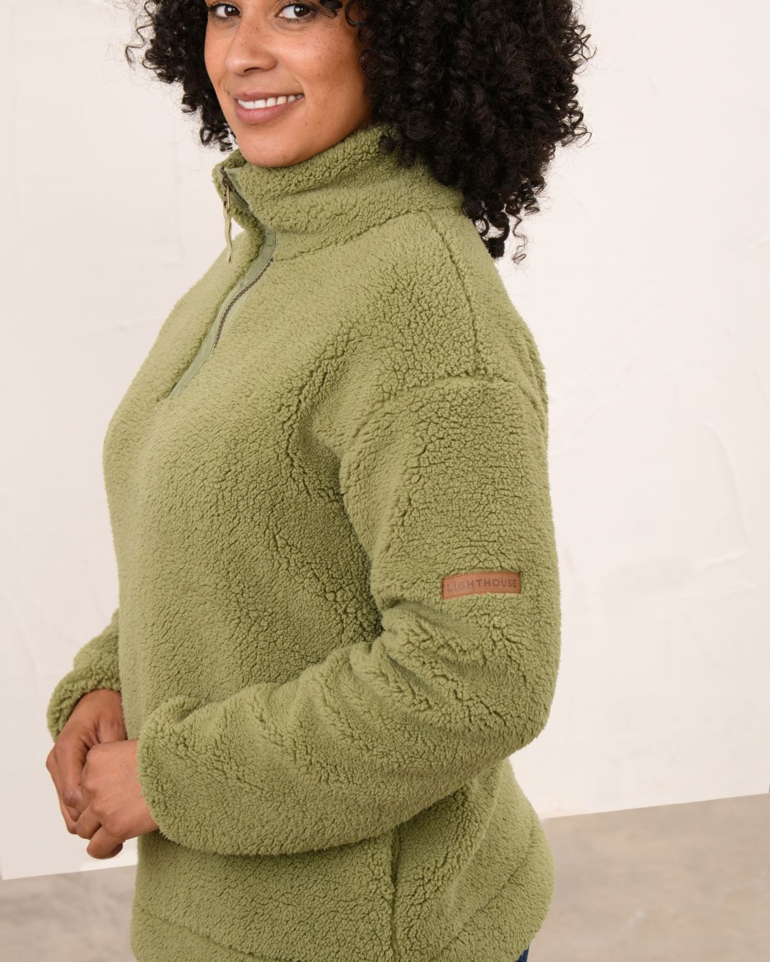Lighthouse Ladies Half Zip Coast Fleece