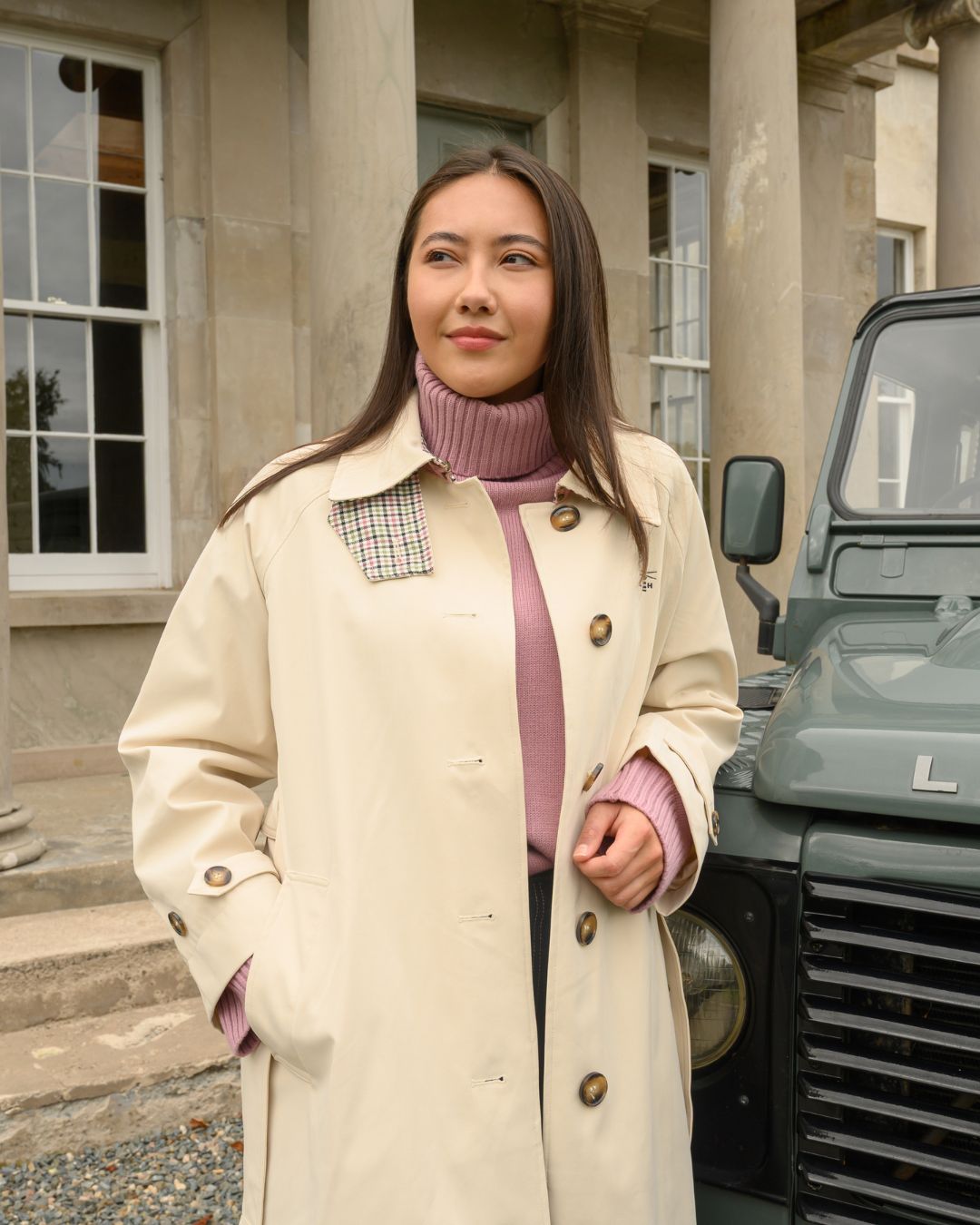 Lighthouse Ladies Harper Trench Coat