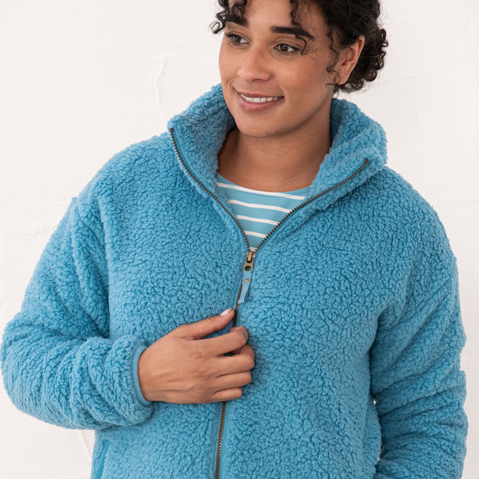 Lighthouse Ladies Seashell Fleece