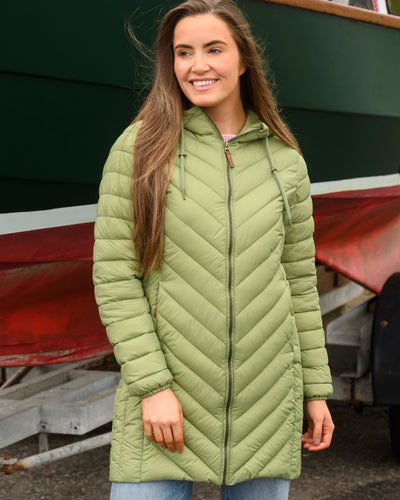 Lighthouse Laurel Ladies Coat