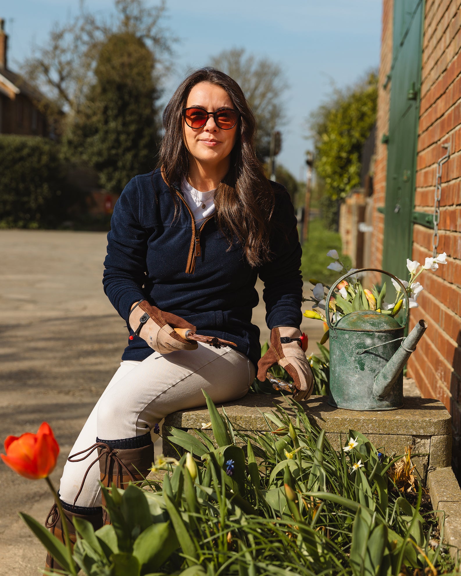 New Forest Ladies Knightwood Quarter Zip Fleece