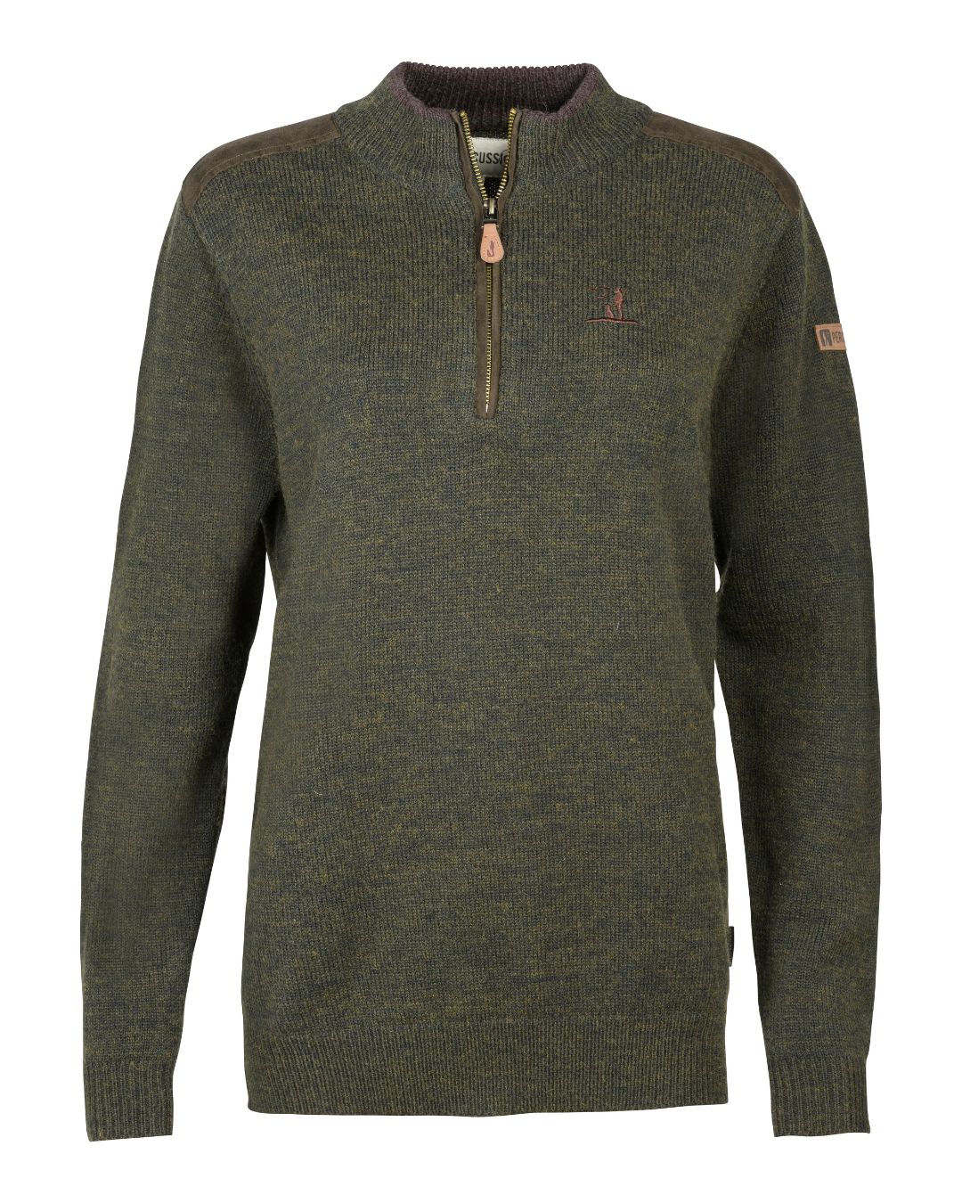 Percussion Ladies Zip Neck Sweater