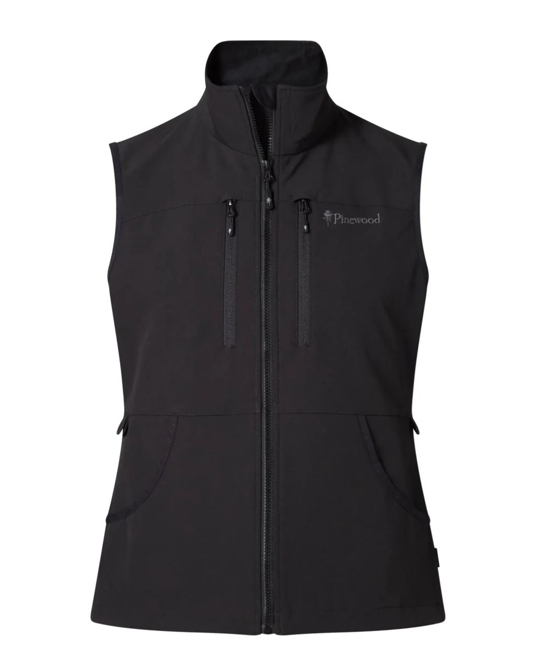Pinewood Women’s Dog Sports Stretch Vest Black
