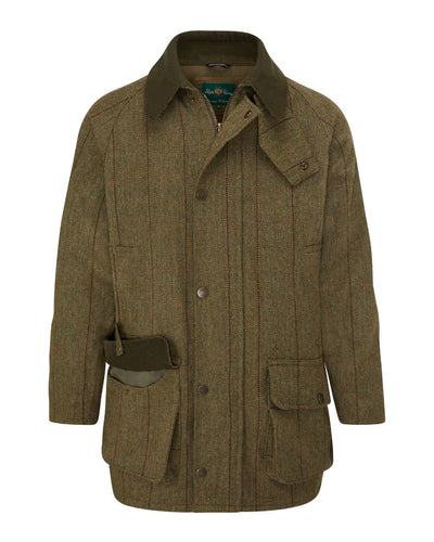 Alan Paine Men's Rutland Waterproof Tweed Coat