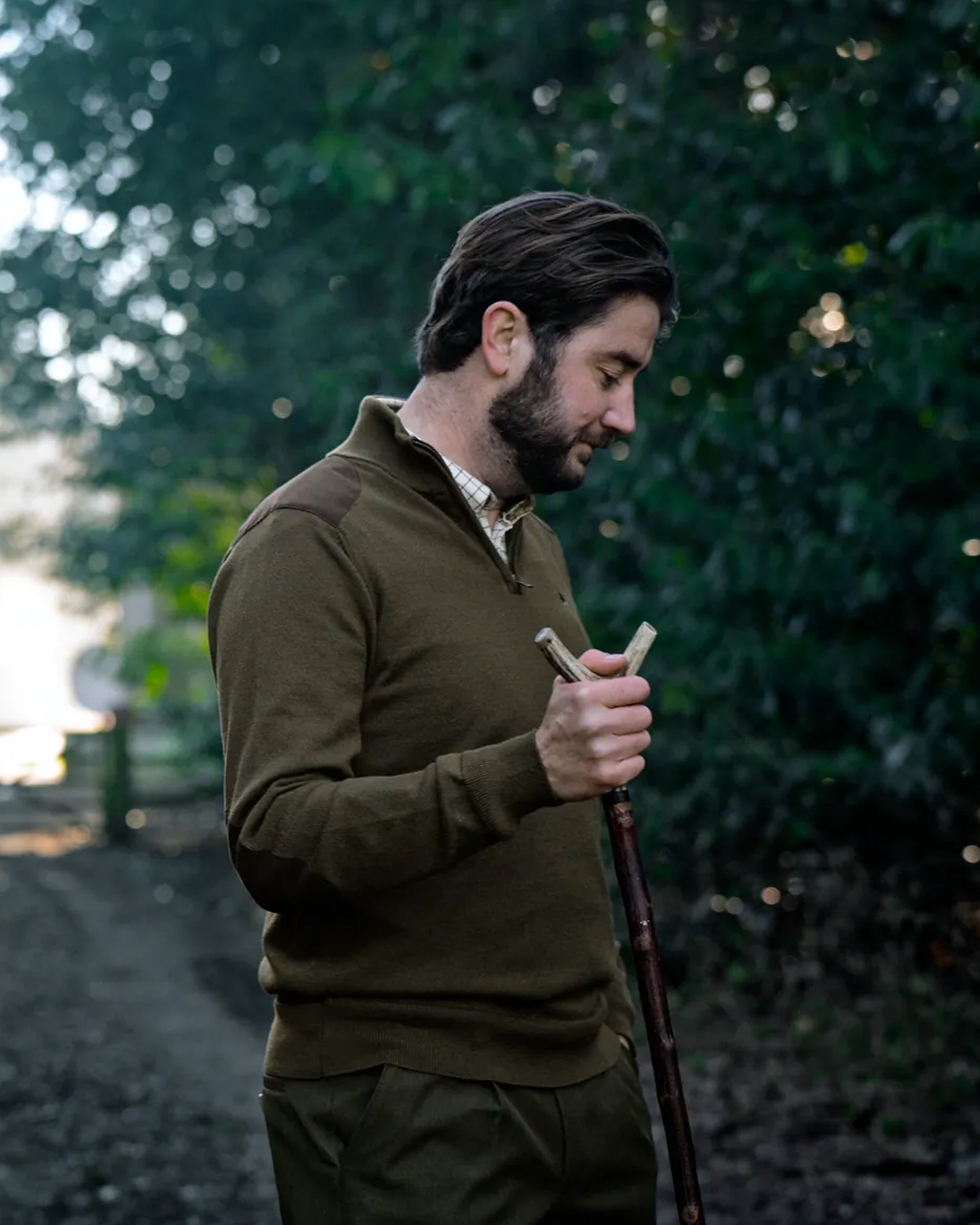 Seeland Pine Half Zip Sweater