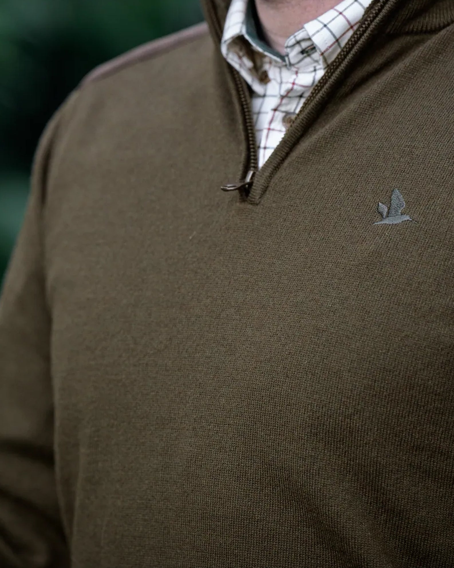 Seeland Pine Half Zip Sweater