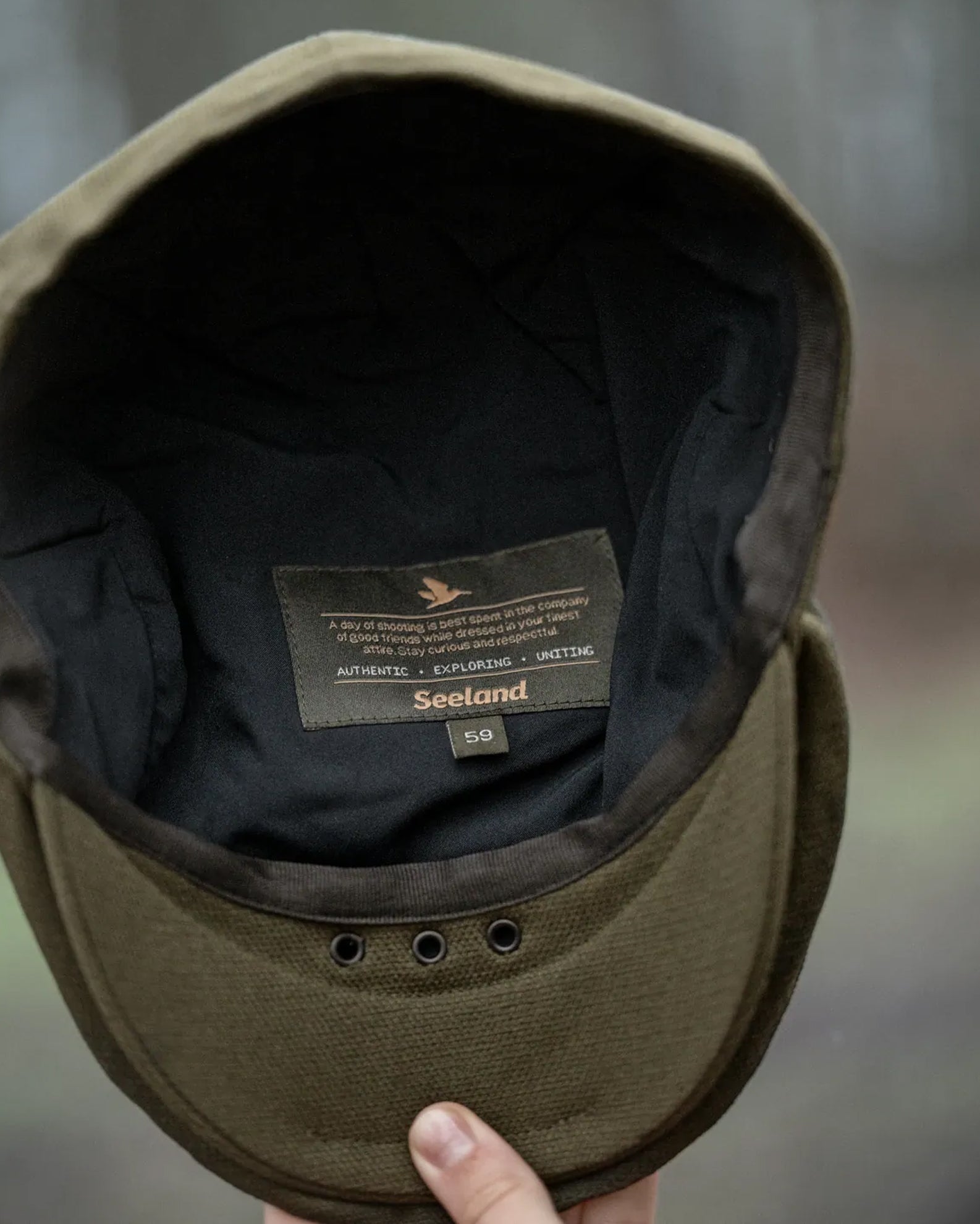 Seeland Woodcock Royale Sixpence Flat Cap
