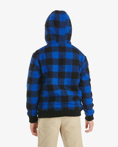 Swanndri Crooked River Kid’s Wool Hoodie