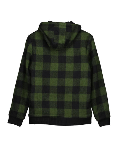 Swanndri Crooked River Kid’s Wool Hoodie