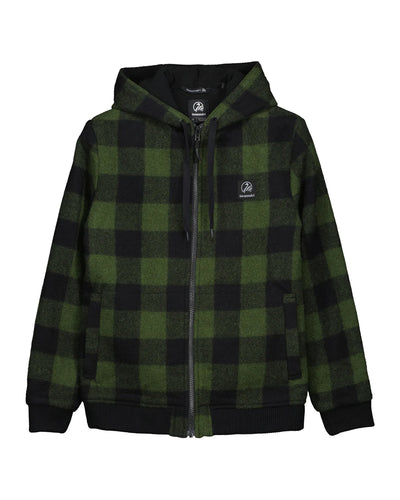 Swanndri Crooked River Kid’s Wool Hoodie