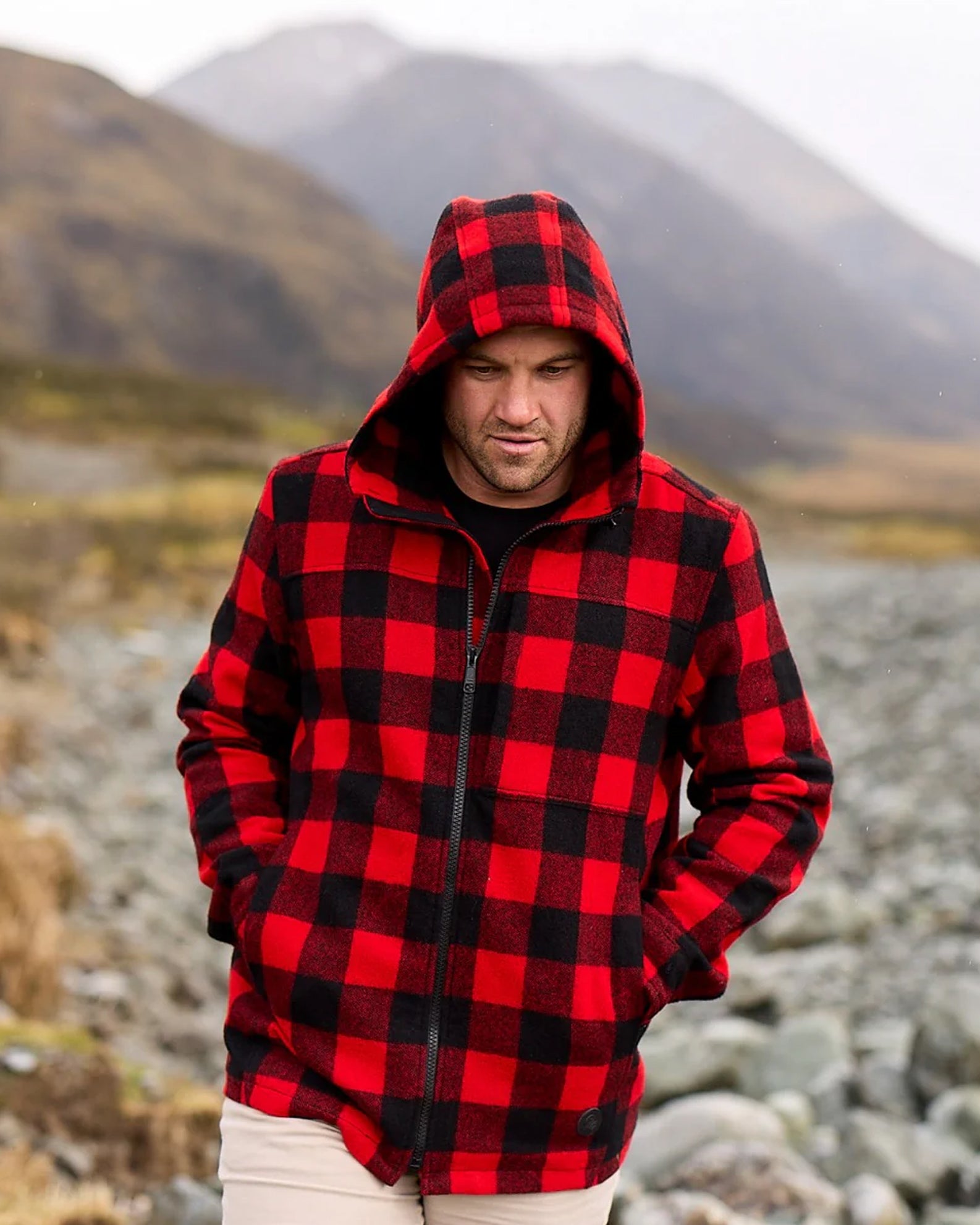 Swanndri Hudson Wool Hoodie