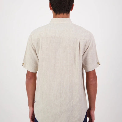 Swanndri Humber Short Sleeve Linen Shirt