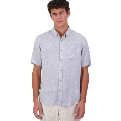 Swanndri Humber Short Sleeve Linen Shirt