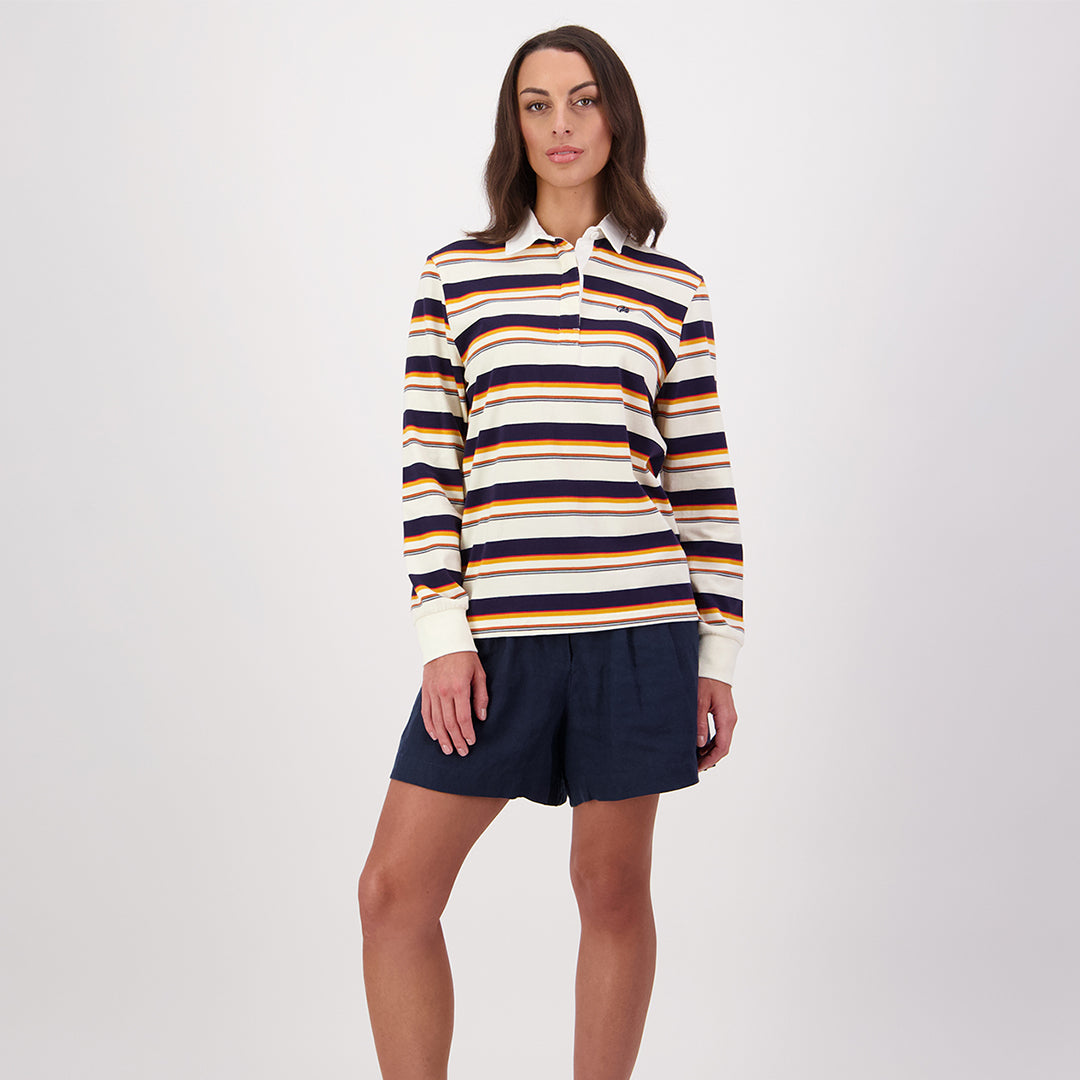Swanndri Massey Womens Stripe Rugby Shirt – New Forest Clothing