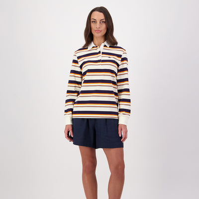 Swanndri Massey Womens Stripe Rugby Shirt