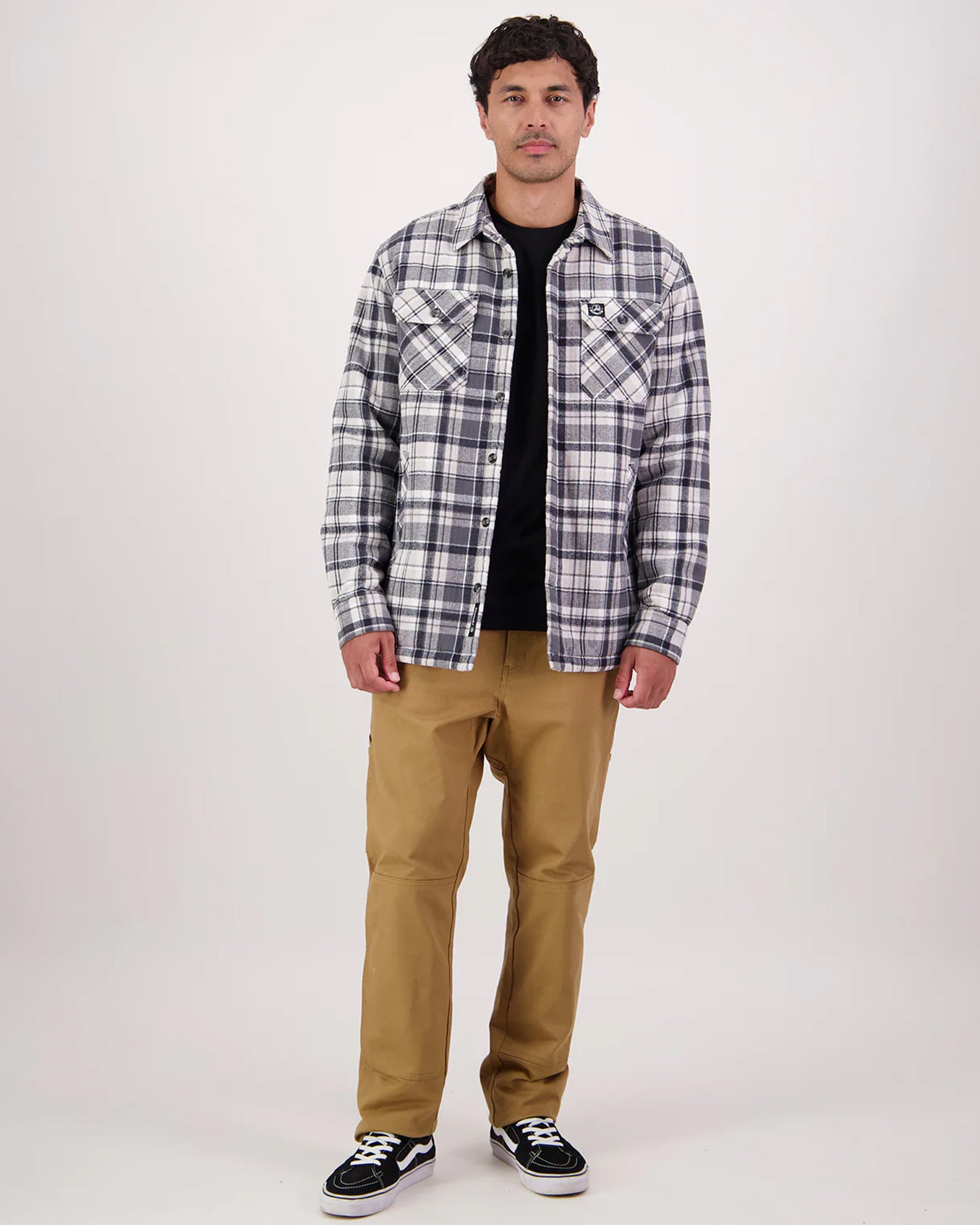 Swanndri Morven Long Sleeve Sherpa Shirt