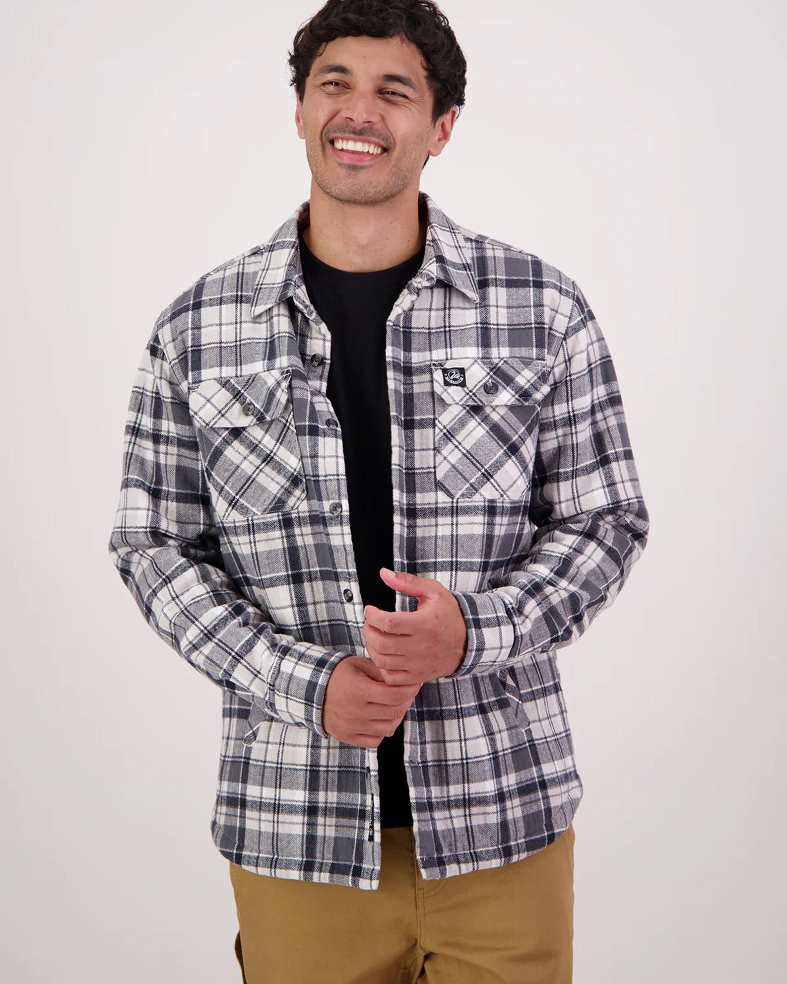 Swanndri Morven Long Sleeve Sherpa Shirt
