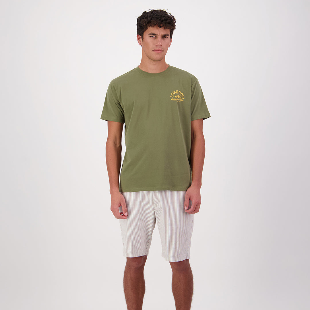 Swanndri Mountain Top Printed T Shirt