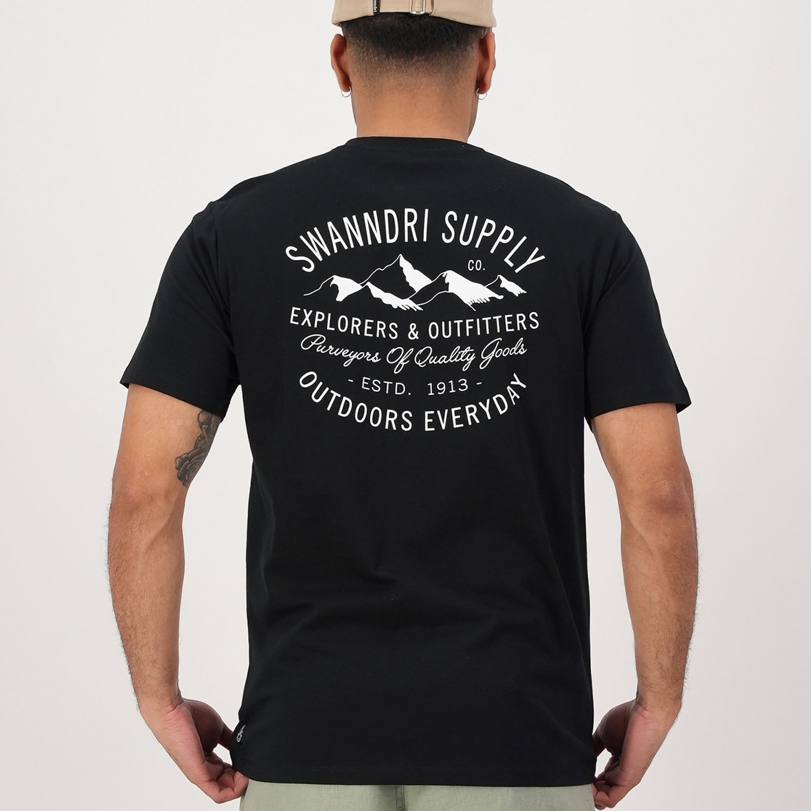Swanndri Old Ties Printed T Shirt