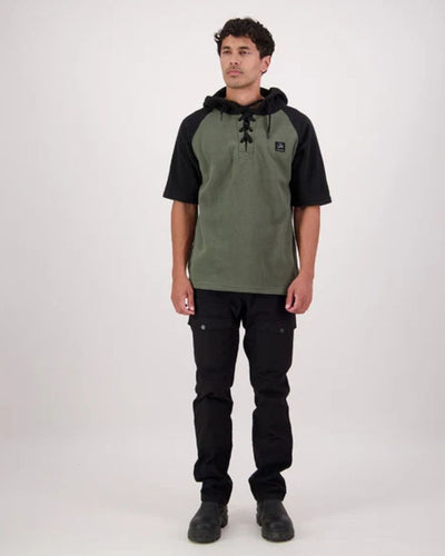 Swanndri Original Lace Front Men’s Fleece Hoodie