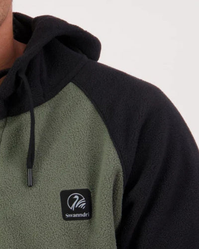 Swanndri Original Lace Front Men’s Fleece Hoodie