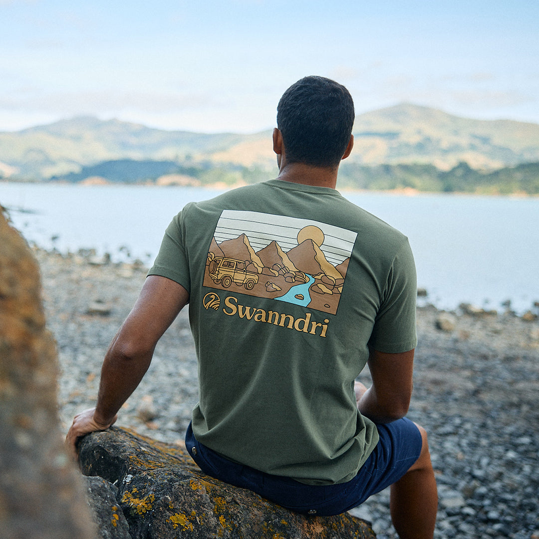 Swanndri Outback Printed T Shirt