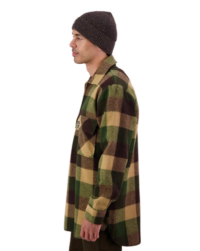 Swanndri Ranger Wool Zip Front Bushshirt