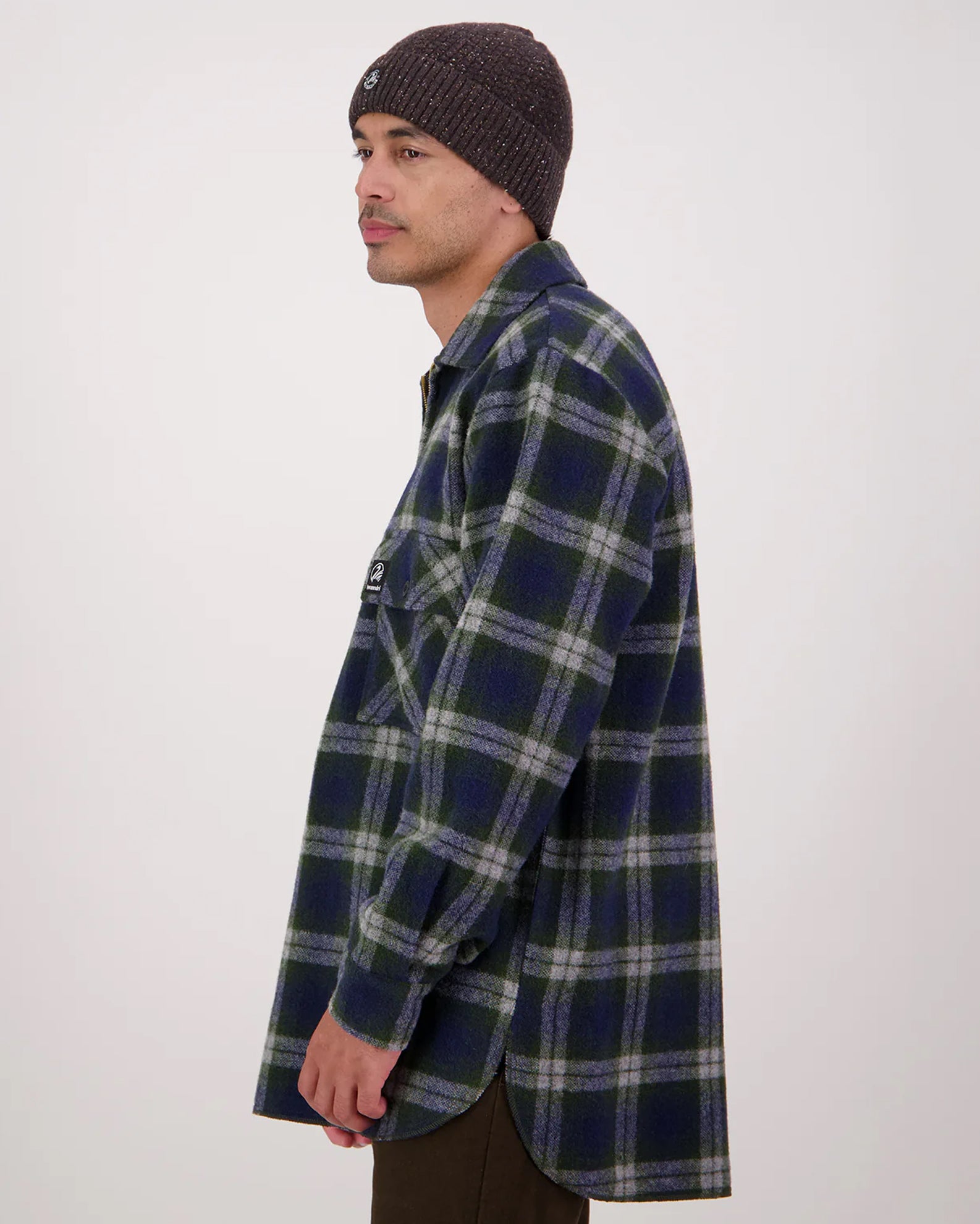 Swanndri Ranger Wool Zip Front Bushshirt